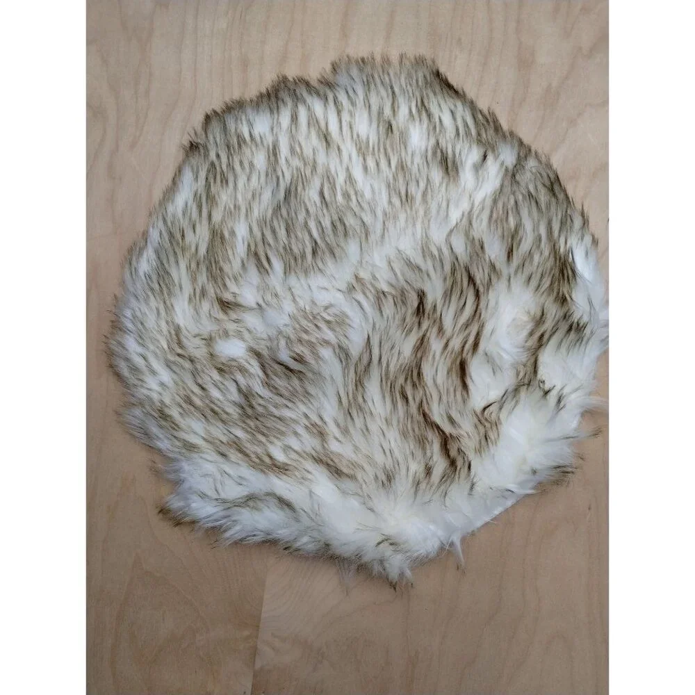Plush Comfy Rug Pet Floor Mat For Cats and Small Dogs White